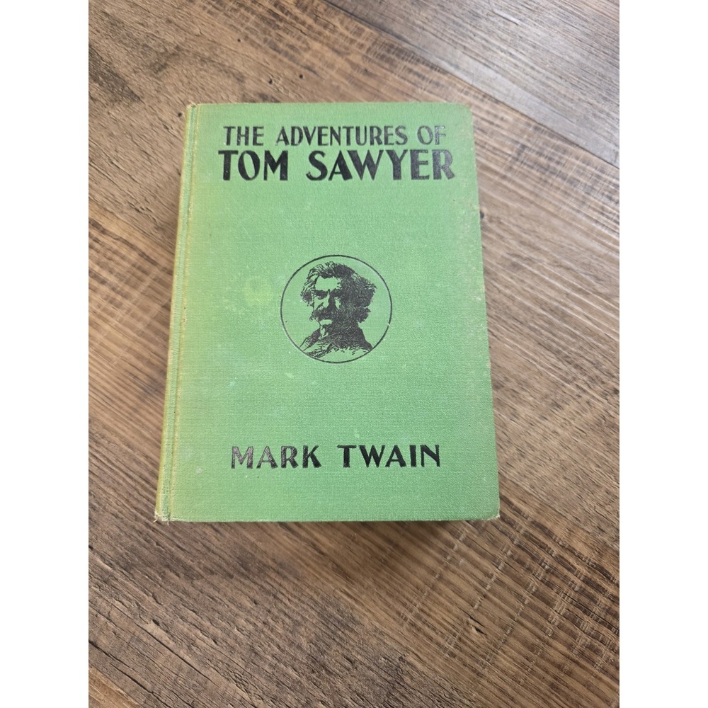 Vintage Mark Twain Book Lot Tom Sawyer Pre-1933 + Huckleberry Finn 1965